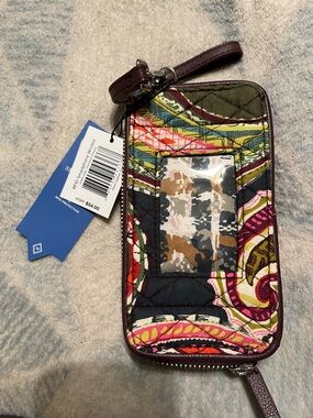 Vera Bradley Smartphone Wristlet Heirloom Paisley